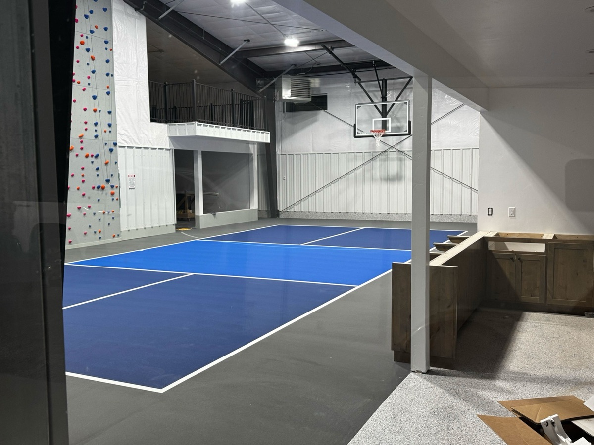 Indoor Multi-Sport Court Installation